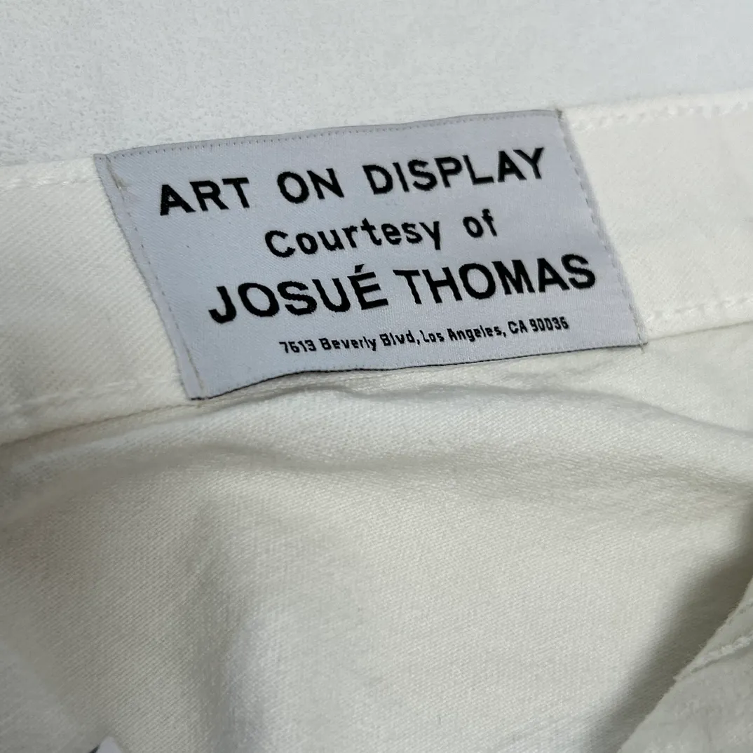 Mold opening and customization of auxiliary materials! Correct version! GALLERY DEPT. PAINTED CARPENTER FLARE graffiti logging pants 30/32/34/36 size